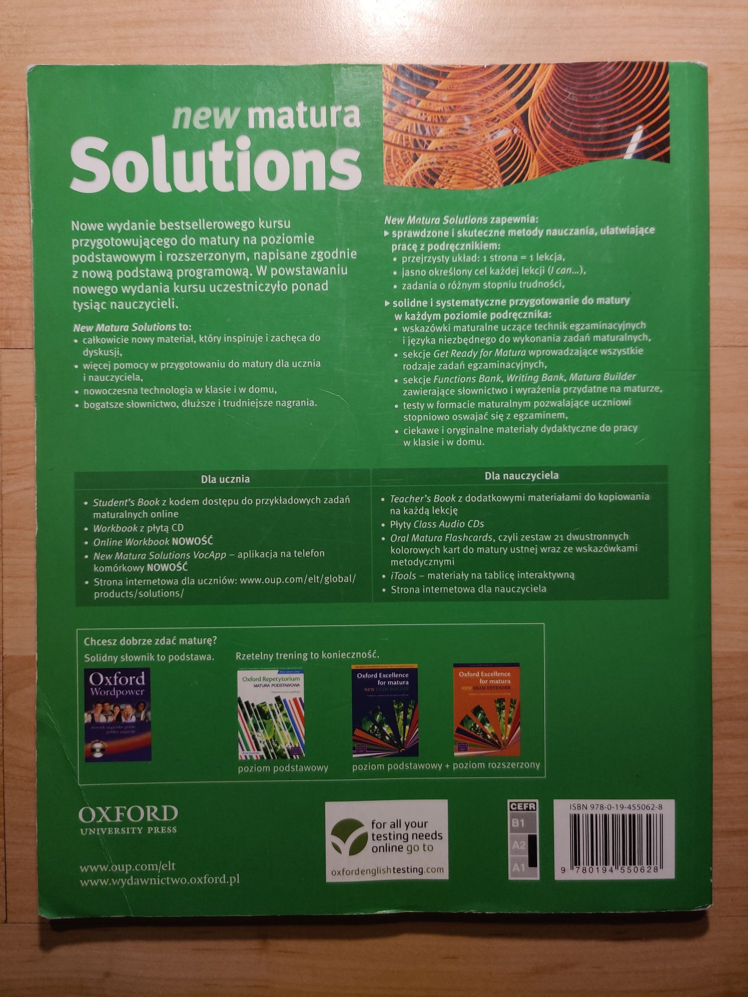 New Matura Solutions. Elementary Student's Book