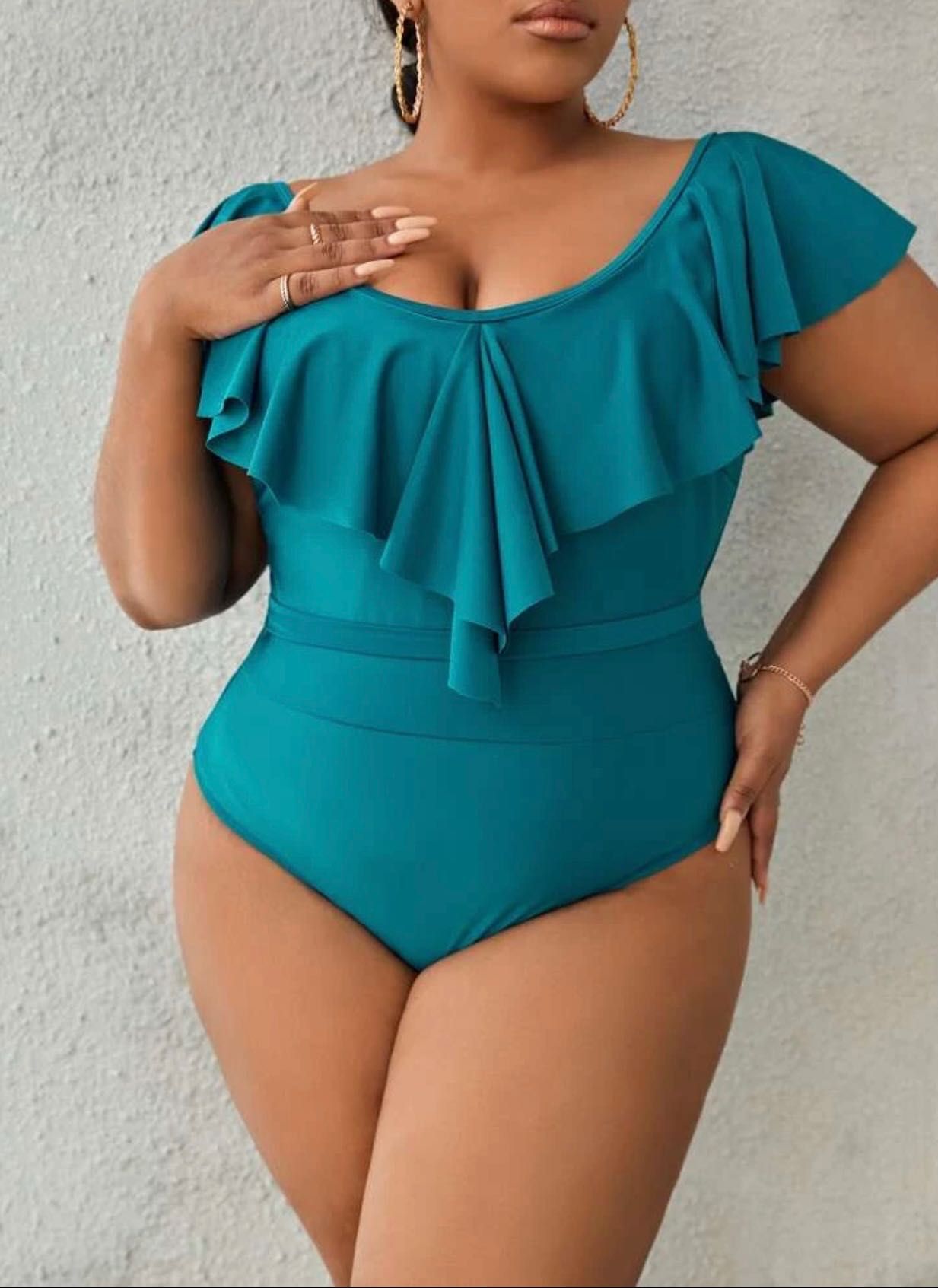 Fato de banho plus size (48)