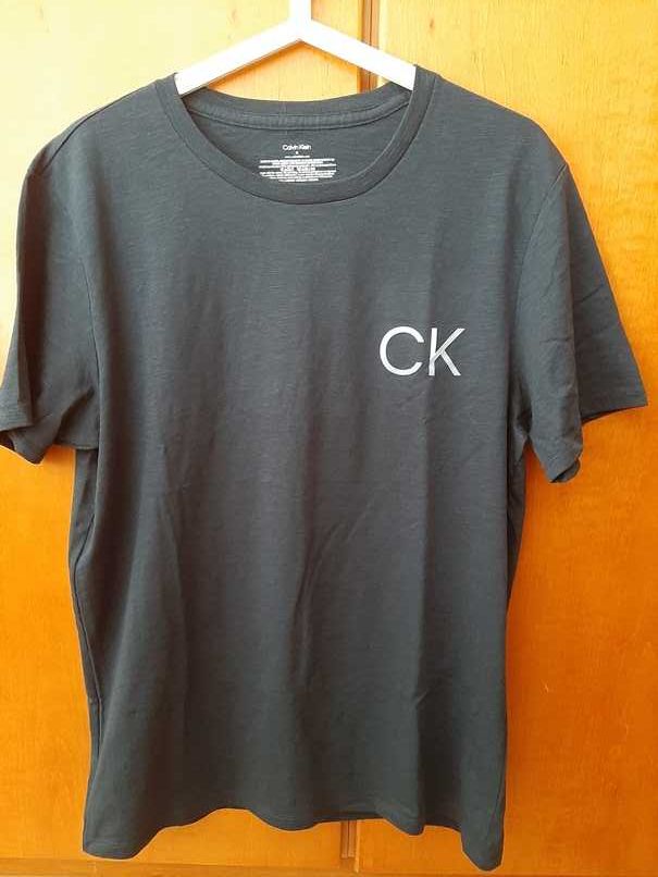 T-shirt Calvin Klein, granatowy M