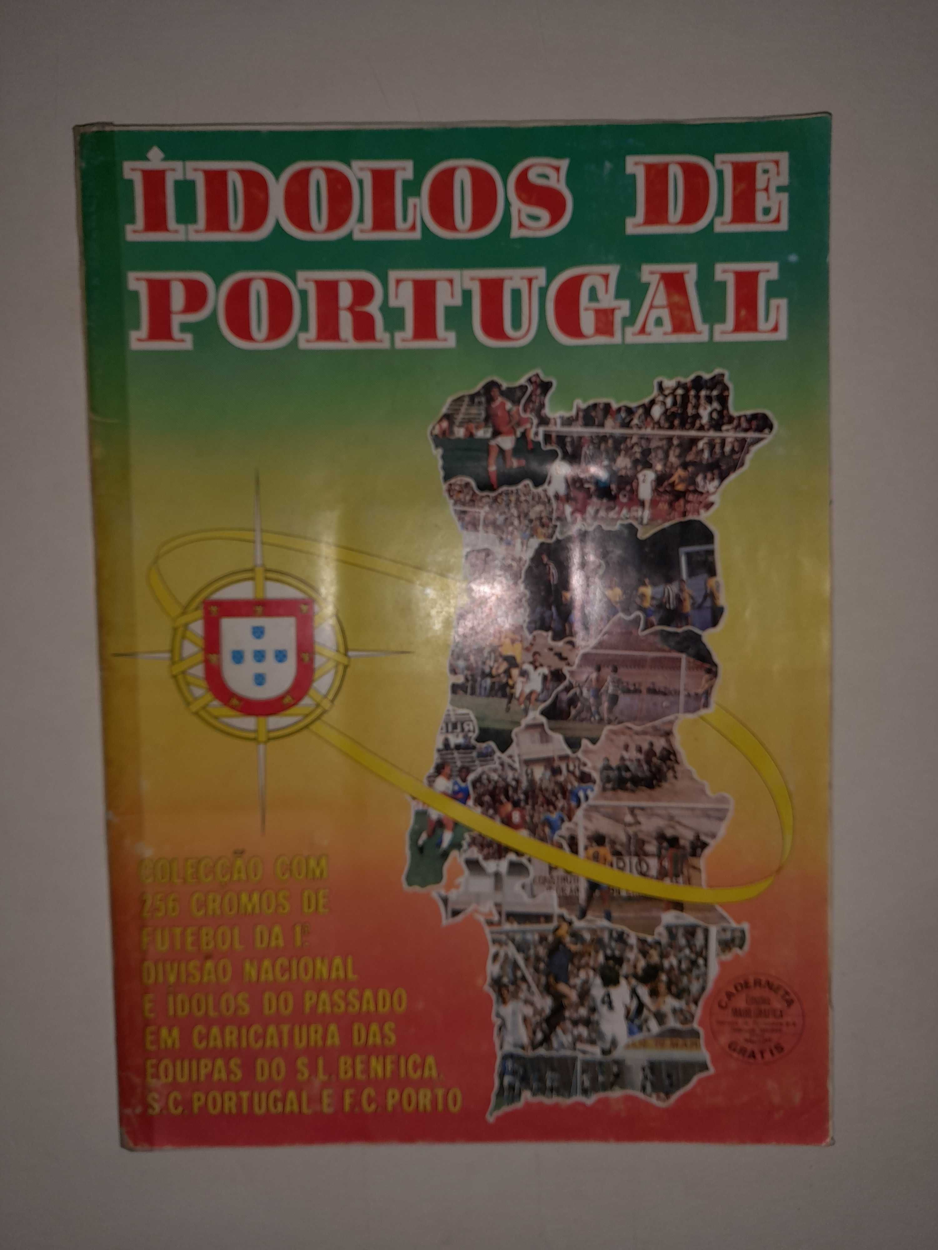 Caderneta ídolos de Portugal (completa)