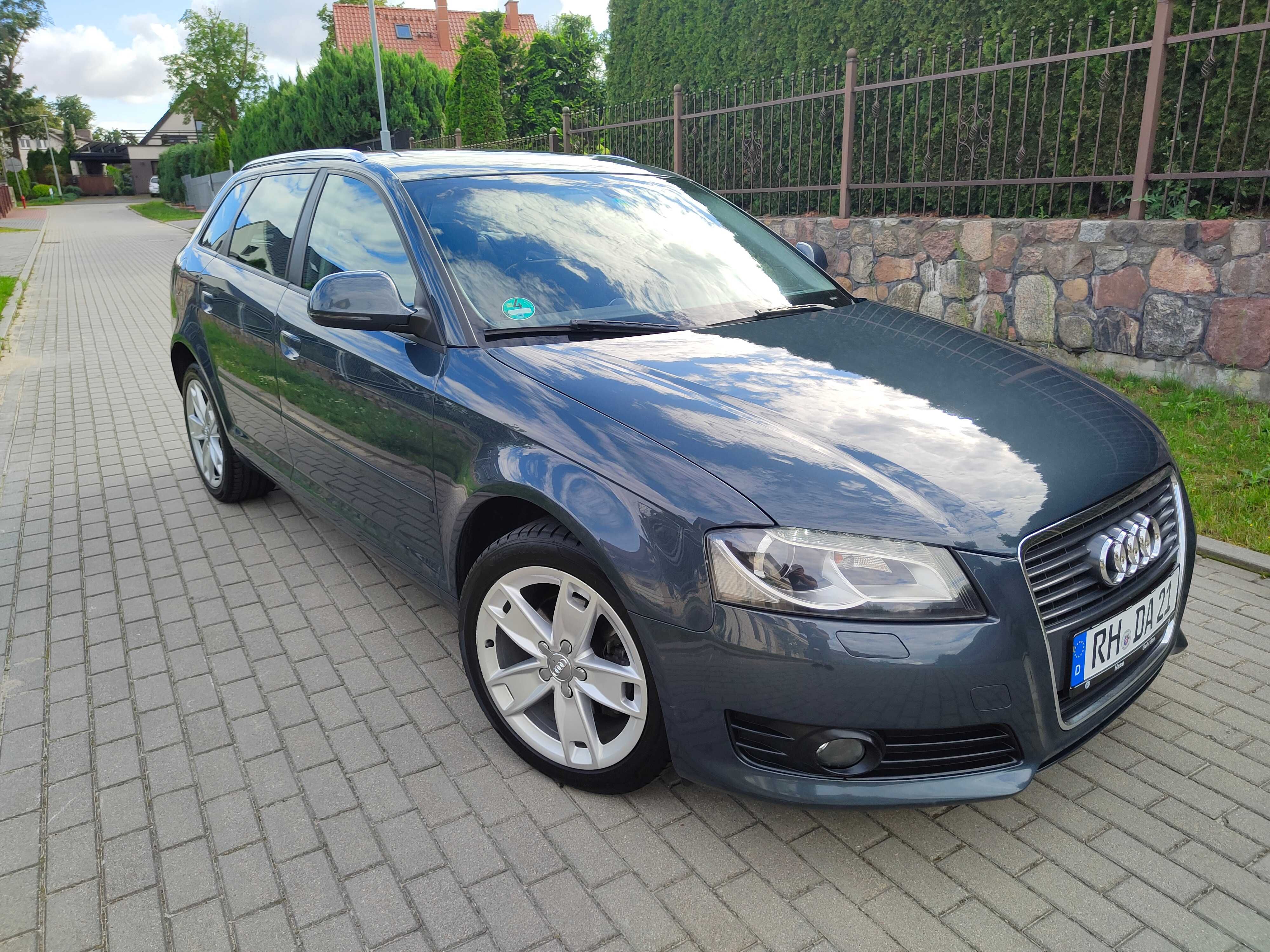 Audi A3 8P * 2.0TDI 140KM * Bi-Xenon * Automat * Navi Plus * Łopatki *