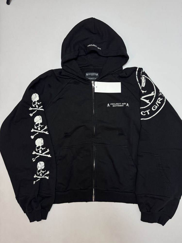 Зіп худі Grailz Project G/R x MasterMind S M L ERD Rick Zip up hoodie