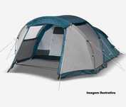 Tenda de Campismo XXL 4 lugares + Geleira 24L