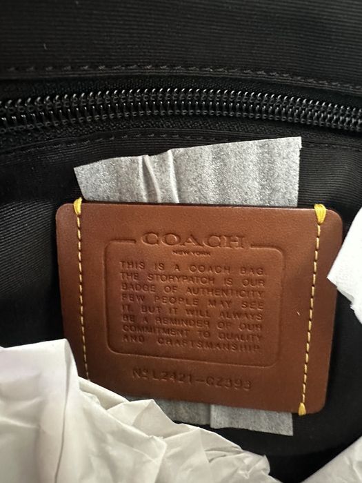 Сумка ОРИГІНАЛ! Coach ethan pack in signature canvas