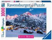 Puzzle 1000 Bernese Oberland, Murren, Ravensburger