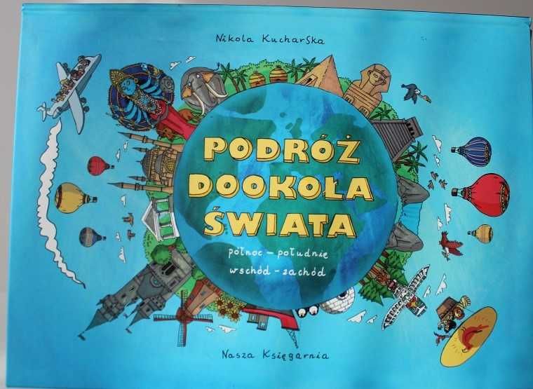Podróż dookoła świata północ południe książka 3 metry
