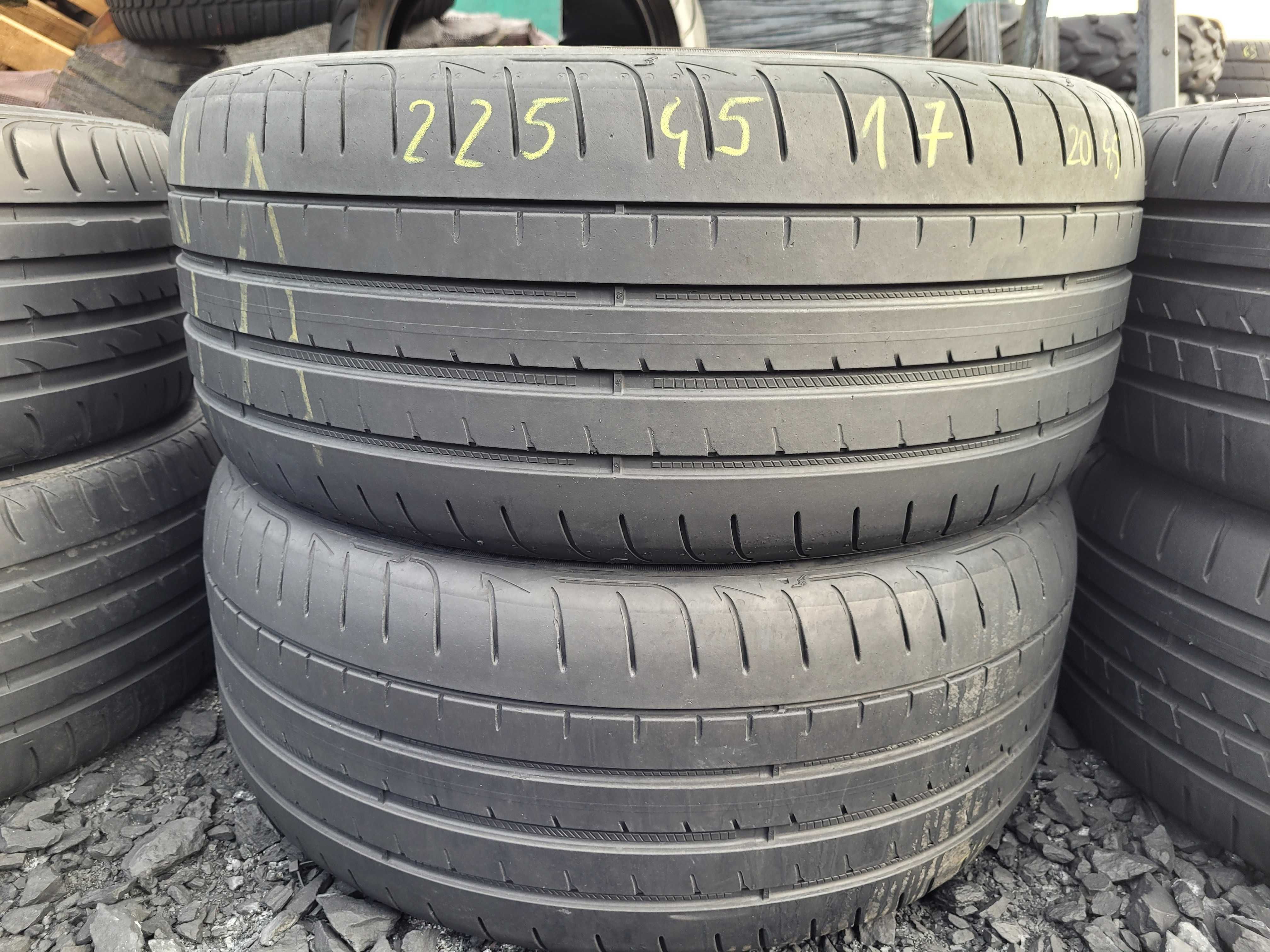 WYSYŁKA 2 Opony Letnie 225 45 R17 GoodYear Eagle F1 2017r.