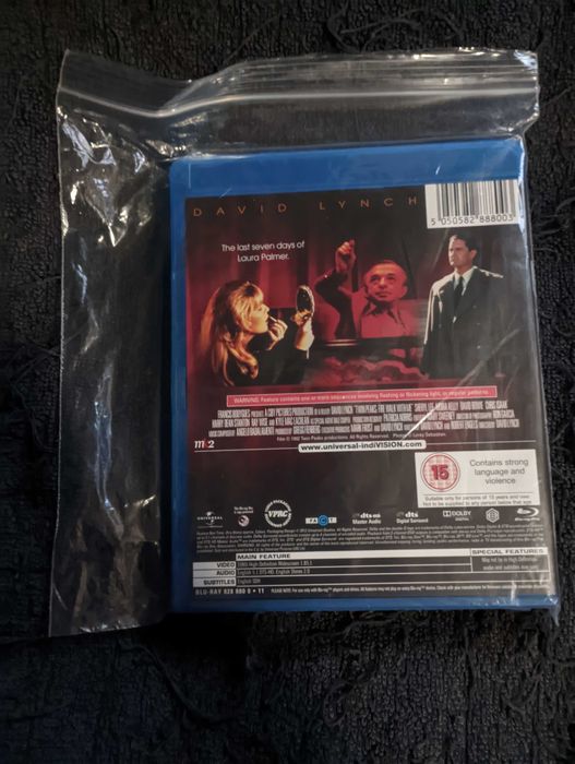 Twin Peaks Fire Walk With Me Blu-ray UK
