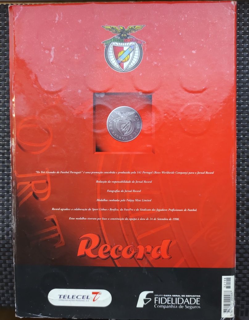 Moedas Benfica - Coleção