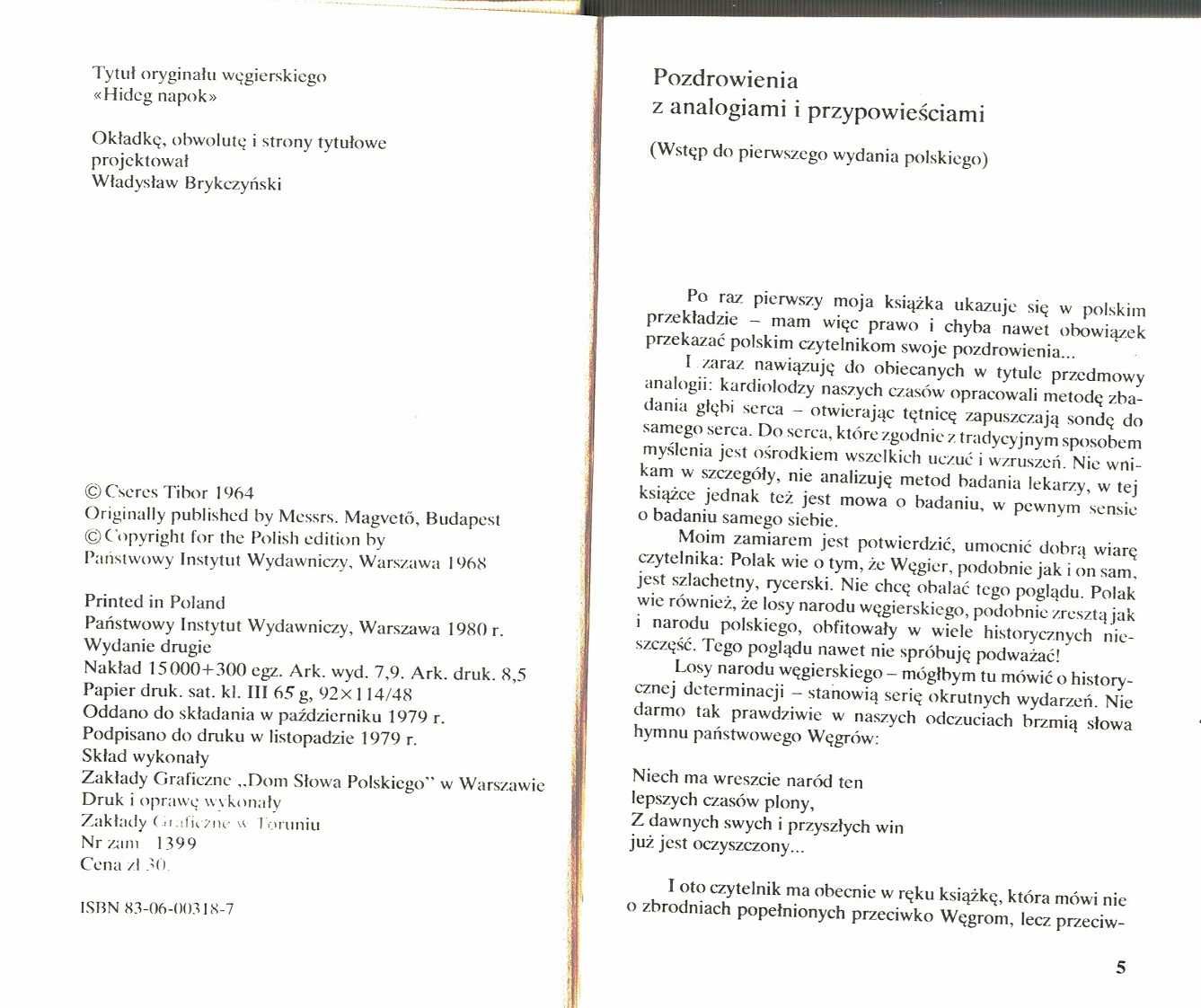 Zimne dni Tibor Cseres