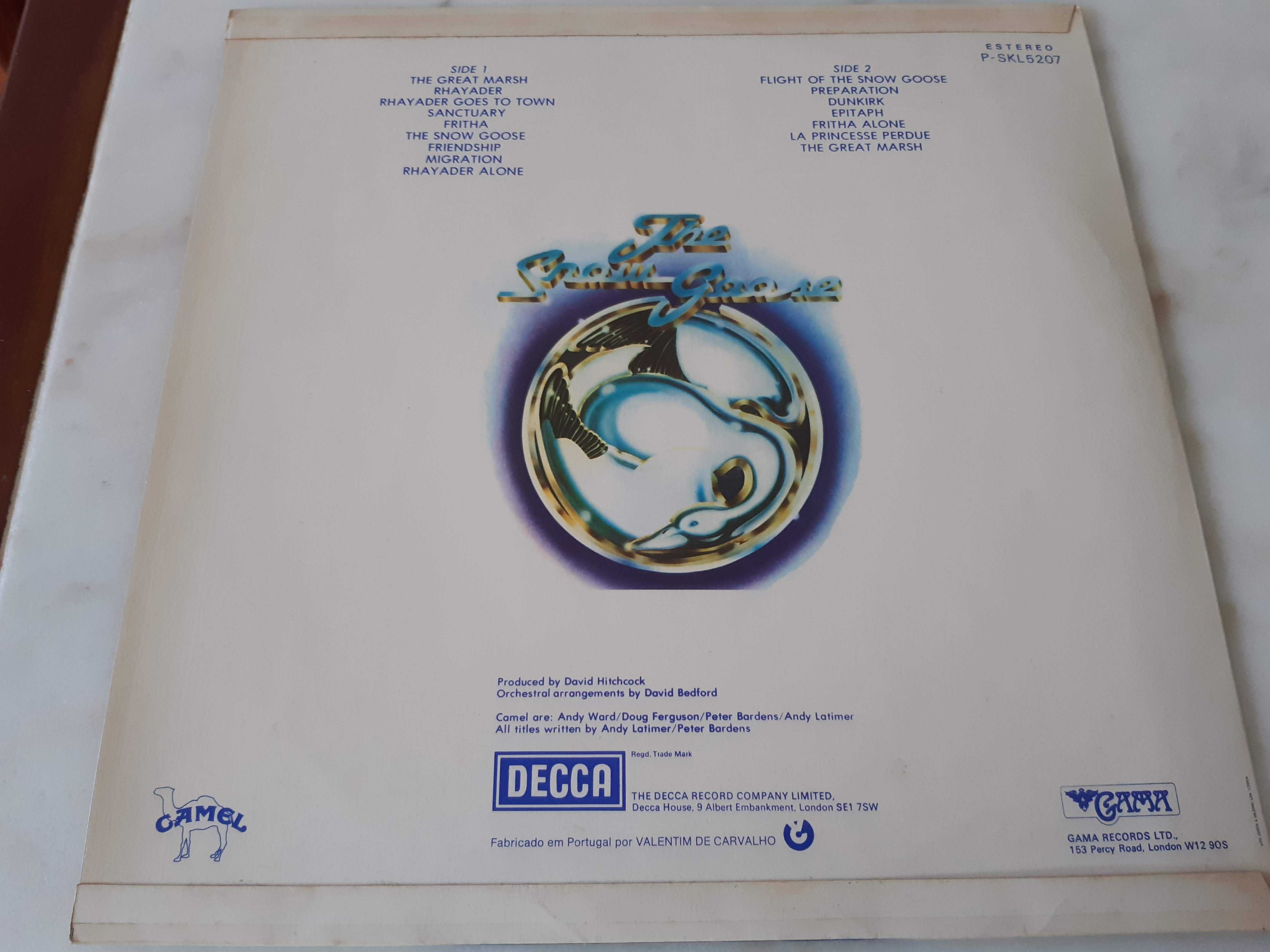 Vinil  album The Snow Goose da Banda Camel, 1975