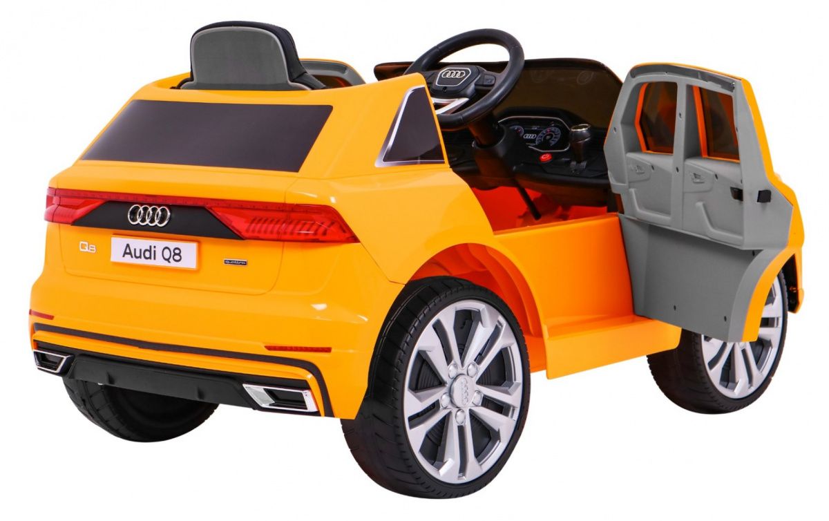 Audi Q8 Lift na akumulator dla dzieci Żółty