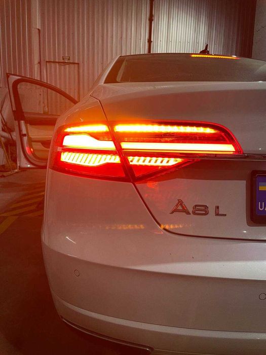 Переделка задних поворотников на Audi, желтые повороты. Гарантия!