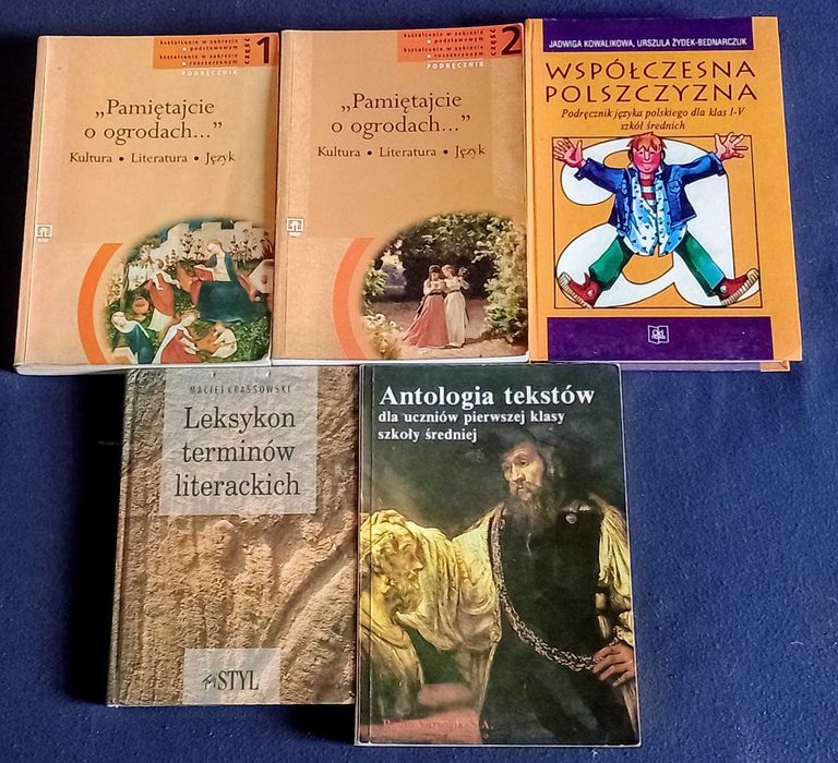 Język polski matura Pamiętajcie o ogrodach kl.1-2 + 3 gratisy