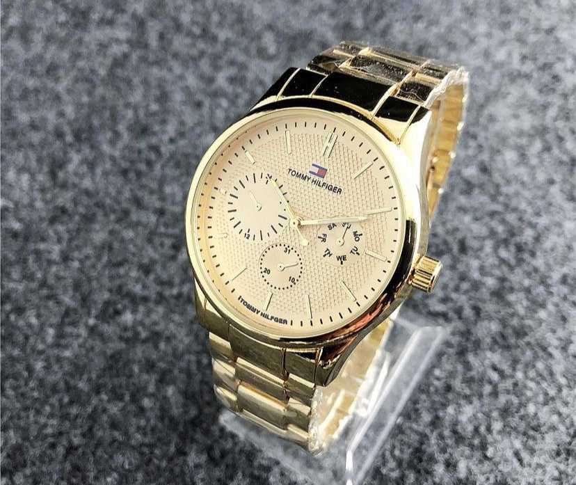Nowy złoty zegarek Tommy Hilfiger