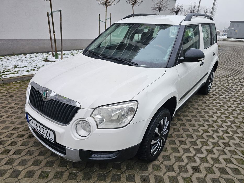 Skoda Yeti 1.2 TSI 2012 Rok - Wszechstronny SUV Czujniki parkowania