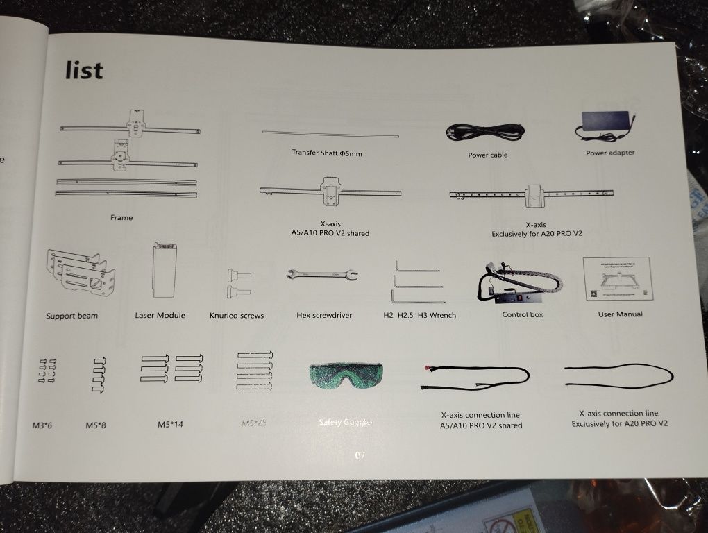 Grawer laserowy ATOMSTACK A20 PRO V2