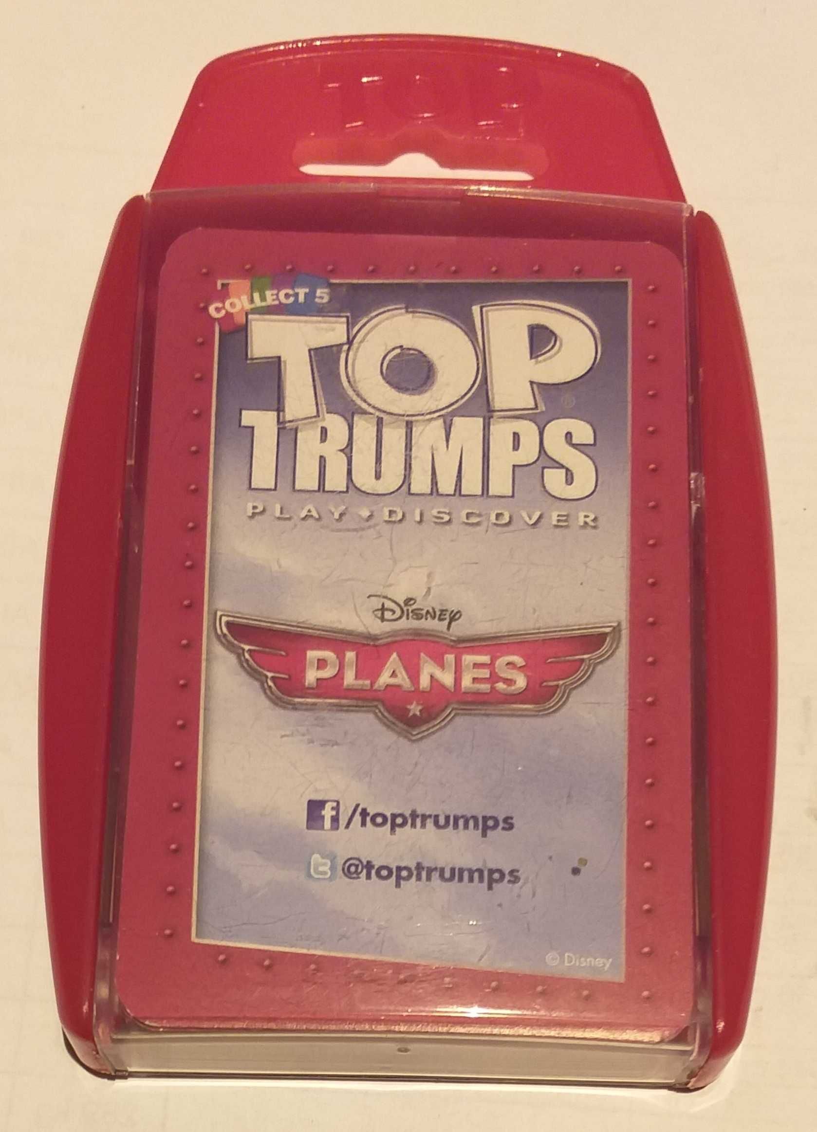 Детские карты Top trumps Самолеты Disney