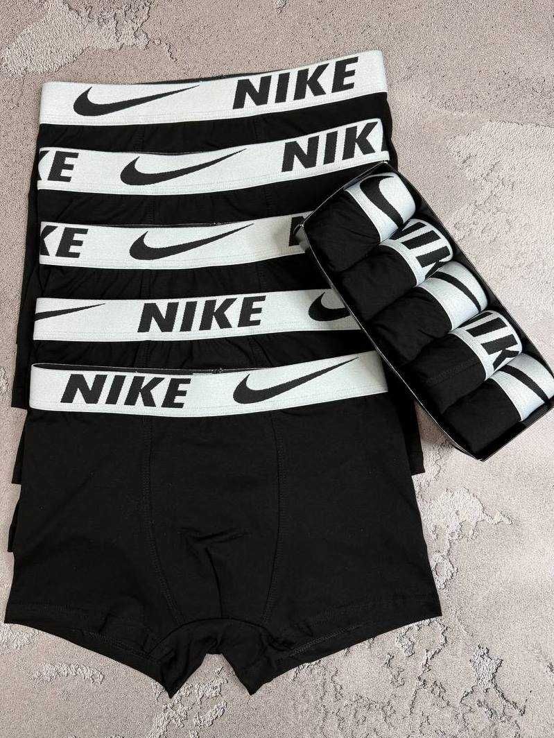 Мужские трусы/боксеры Nike Black. Якісна чоловіча білизна Найк