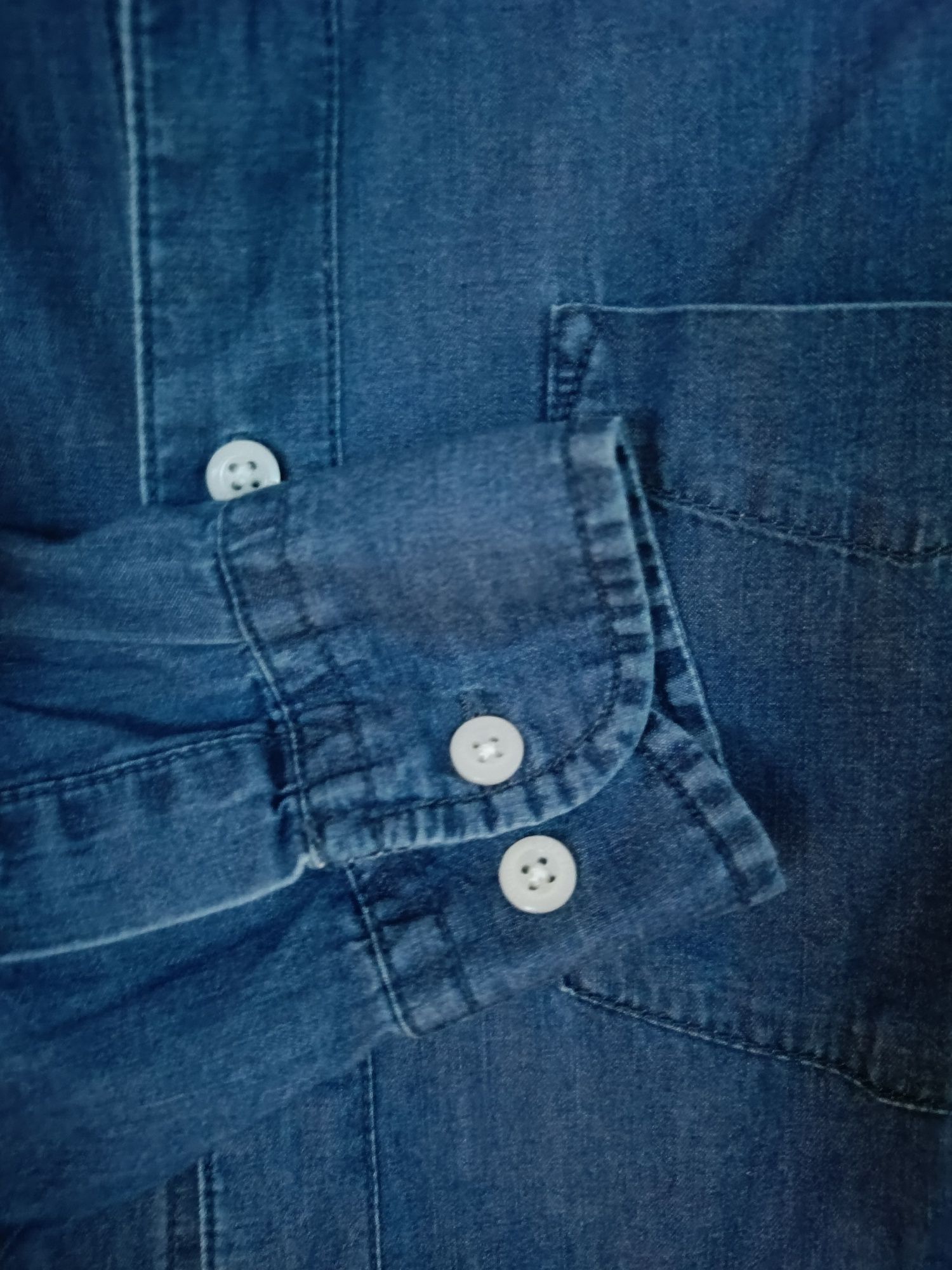 Koszula jeansowa cienka rozmiar s
