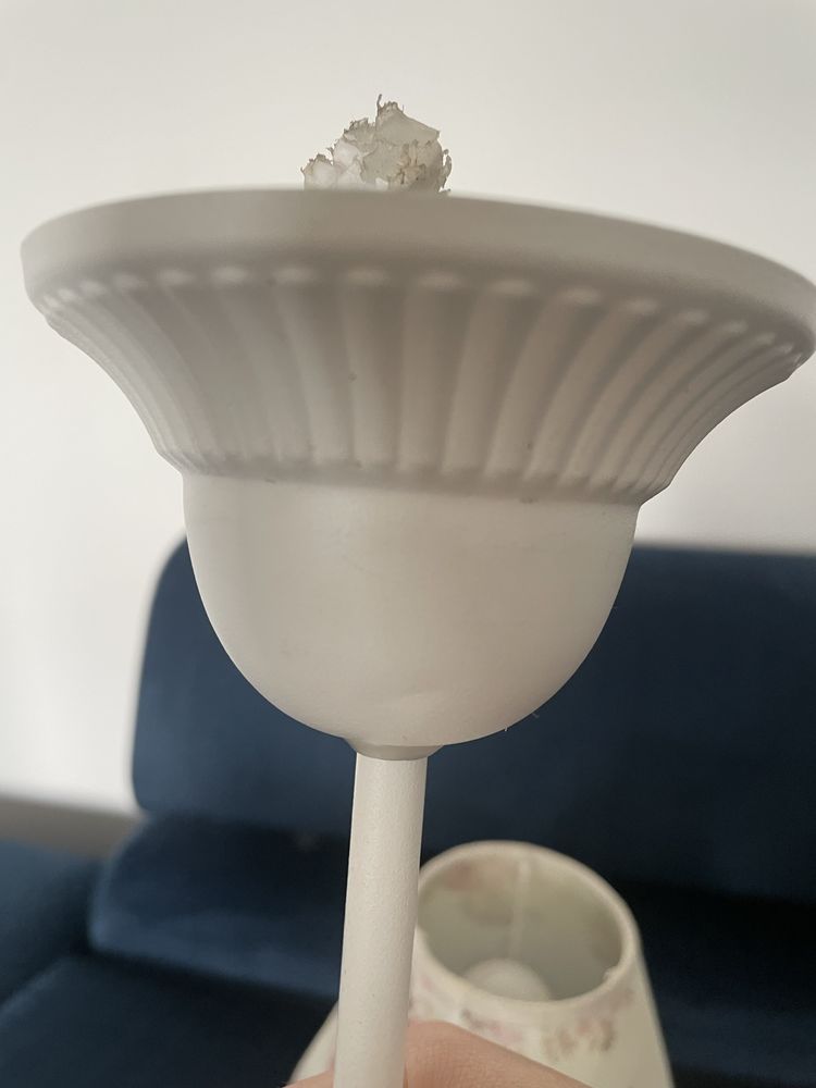 Piękny, stylowy żyrandol, lampa, okazja prowansalski styl