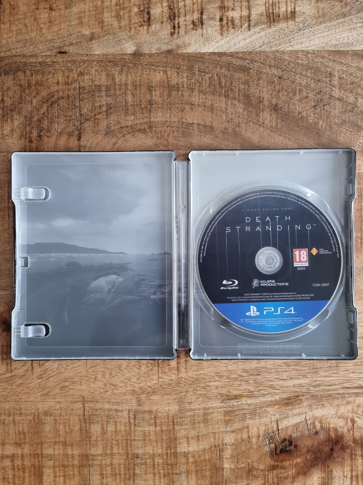 Death Stranding gra + steelbook PS4