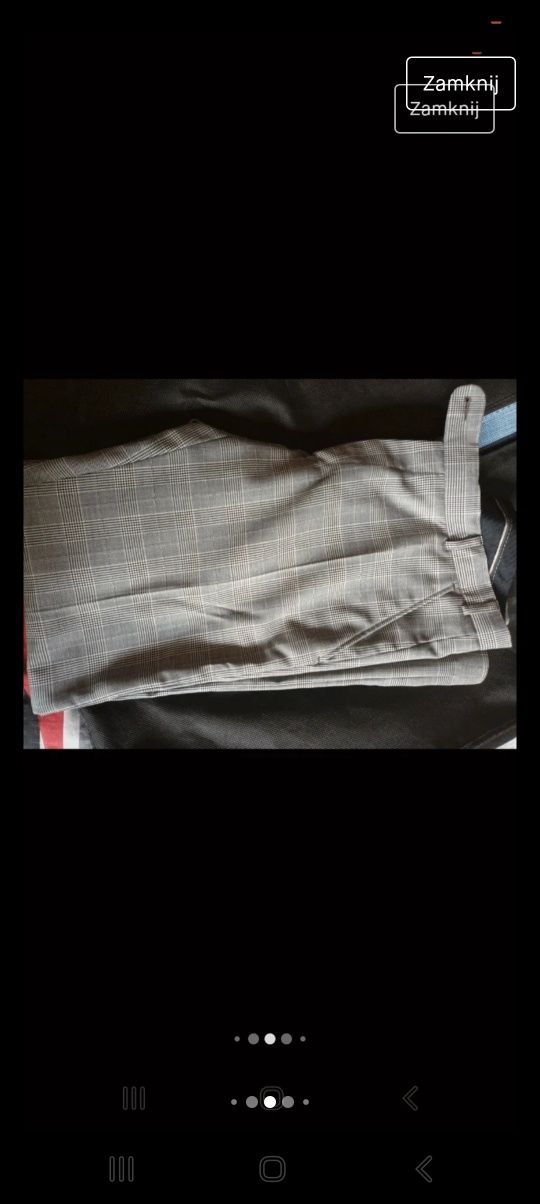 garnitur lavard w krate z spodniami komplet