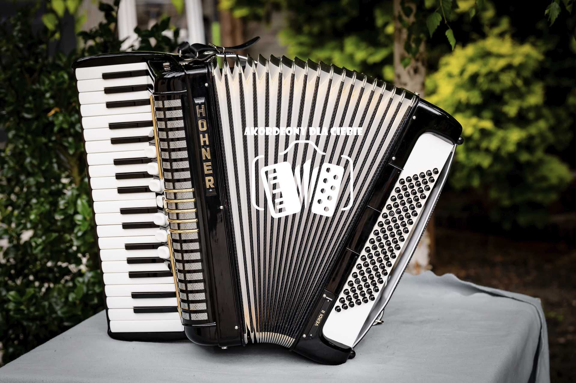 Akordeon Hohner Verdi II 96 basów 3 chóry