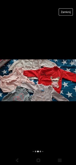 Mega wyprawka dla dziewczynki 68-74!