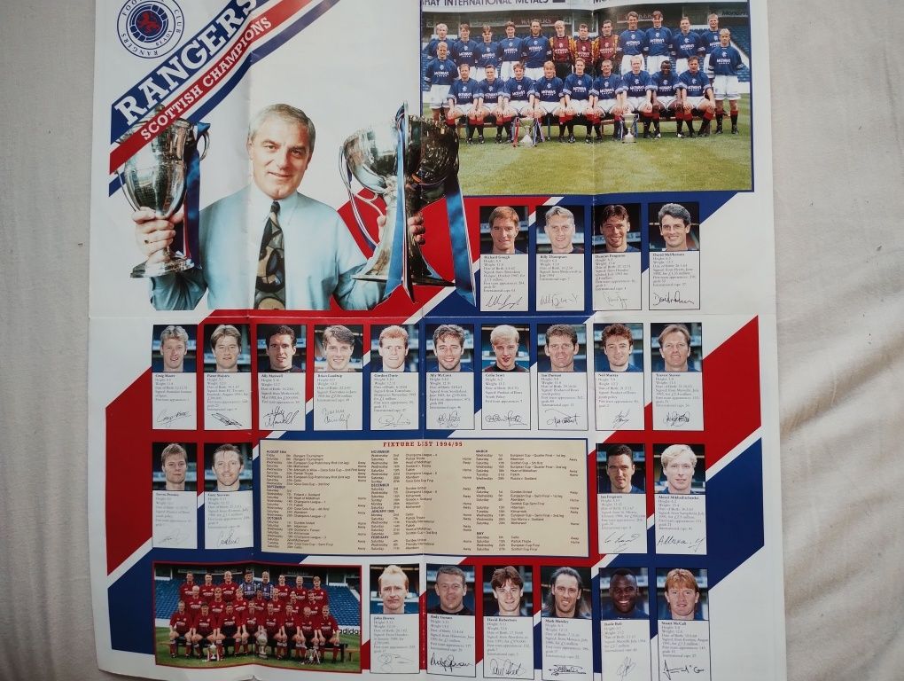 Glasgow Rangers 94/95