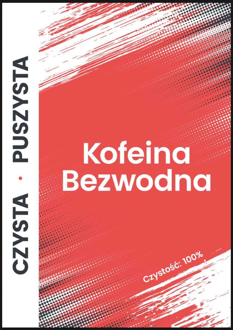 Kofeina Bezwodna 1kg pył czysta