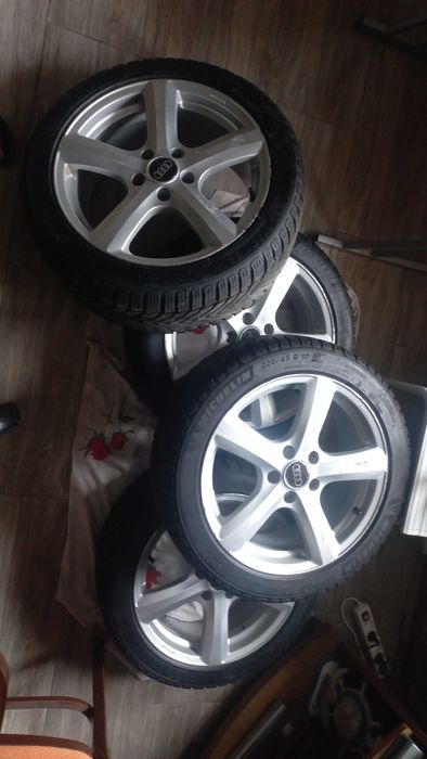 Kola zimowe do Audi 17cali Opony Michelin