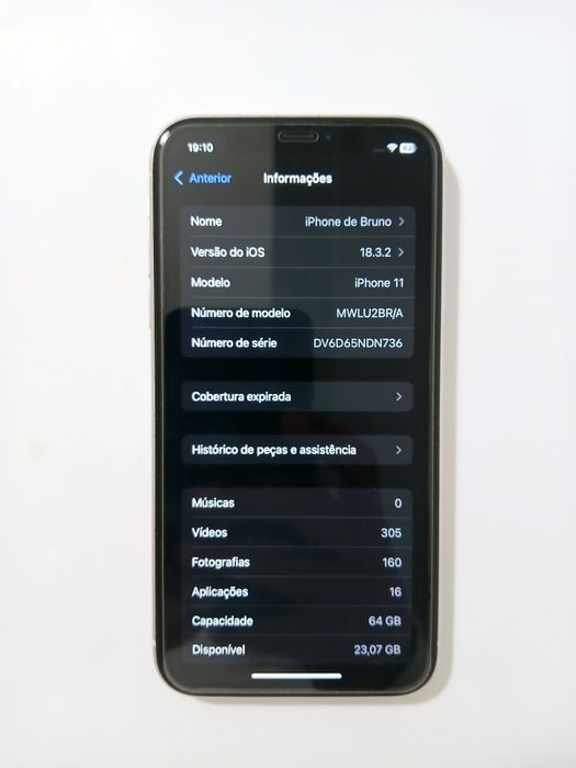 DESAPEGO! iPhone 11 64GB Branco por apenas €200!