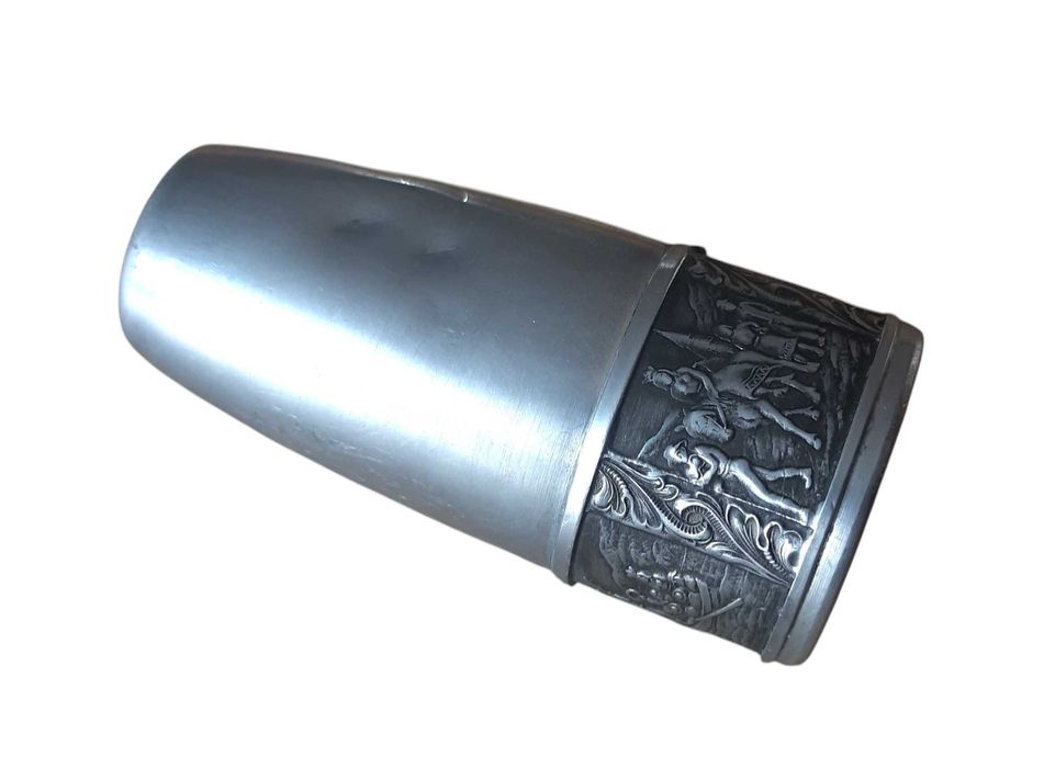 stara cynowa solniczka