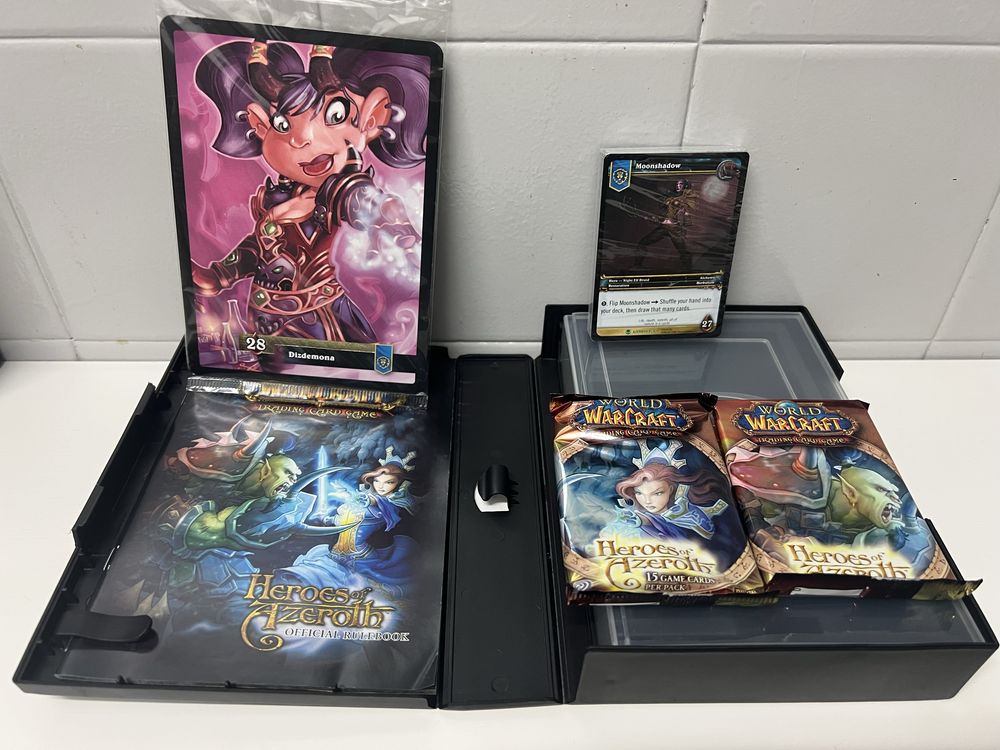 World of WarCraft TCG - Heroes of Azeroth Starter Deck 2006 NOVO