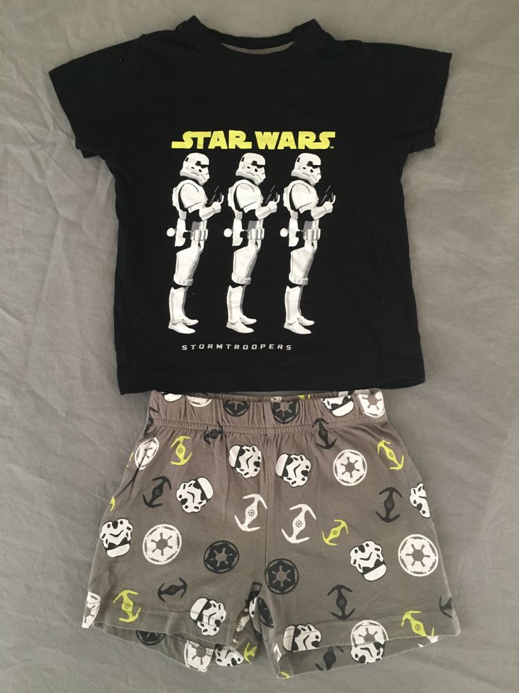 T-shirt + calção menino Star Wars