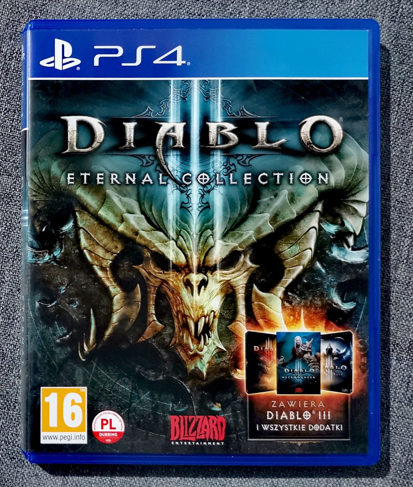 Diablo 3 III: Eternal Collection PL + RoS + Necromancer gra PS4 PS5