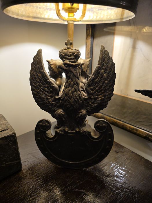 Stary orzeł Legionowy,Piłsudski.Piękna patyna.