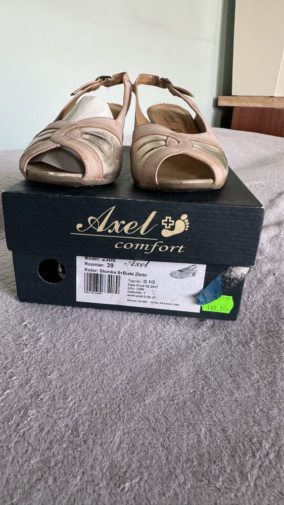 Buty na obcasie Axel comfort