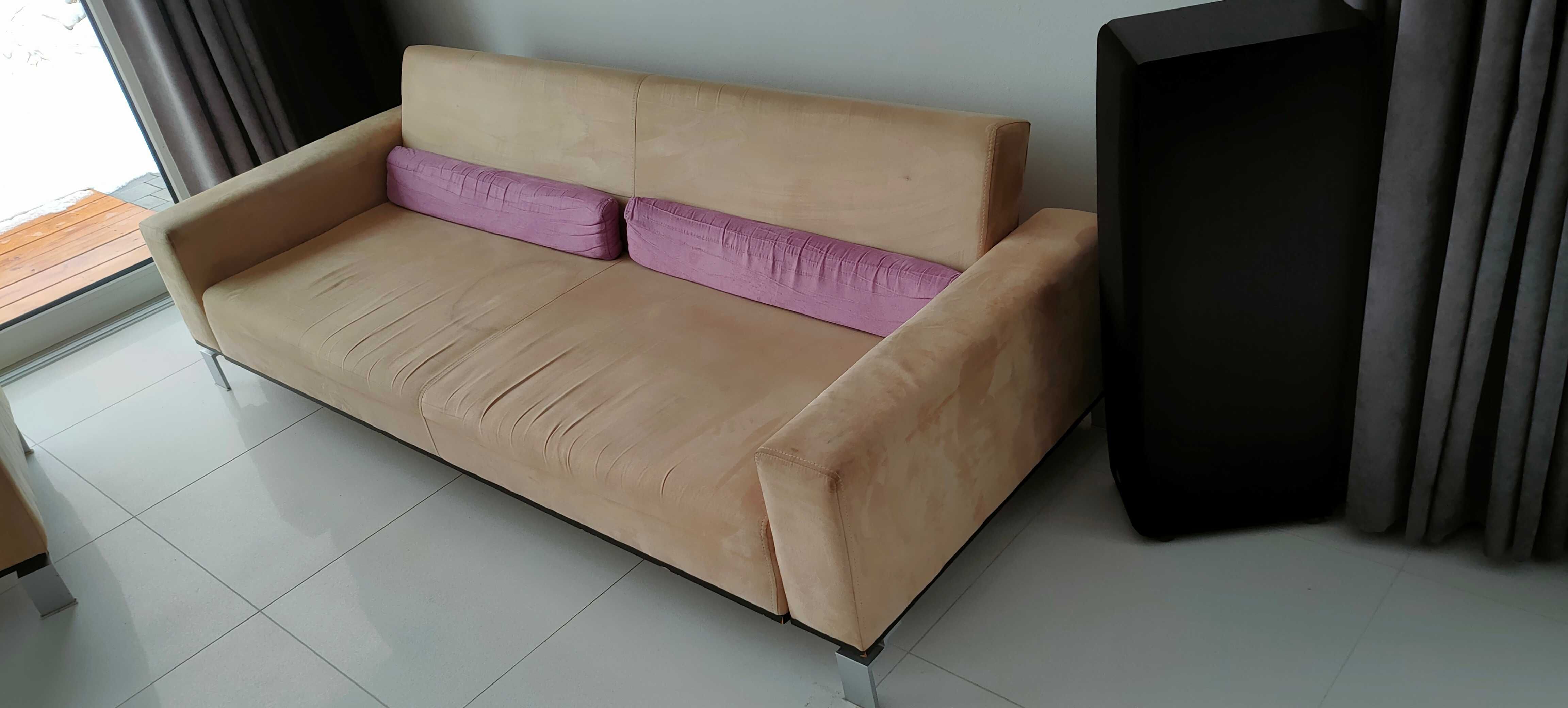Zestaw komplet wypoczynkowy sofa fotel wersalka