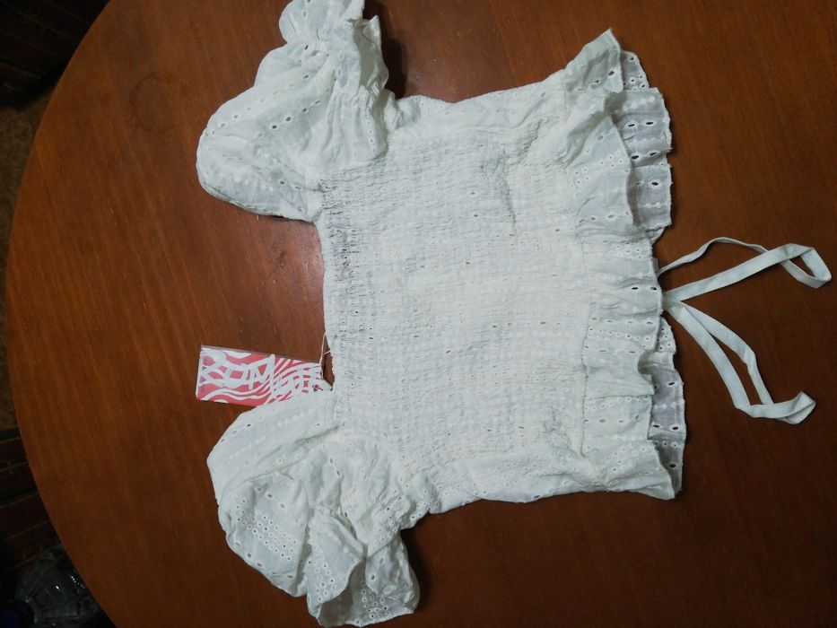 Top Shein branco