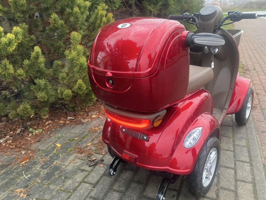 Wozek skuter elektryczny inwalidzki senior bateria litowo jonowa hit