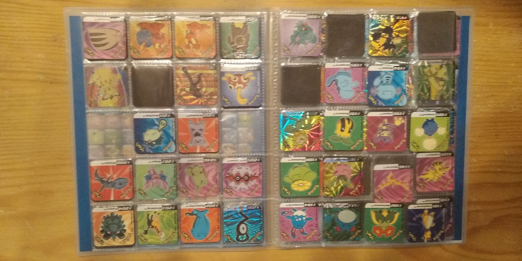 Staks Pokemon de 2002 Panini