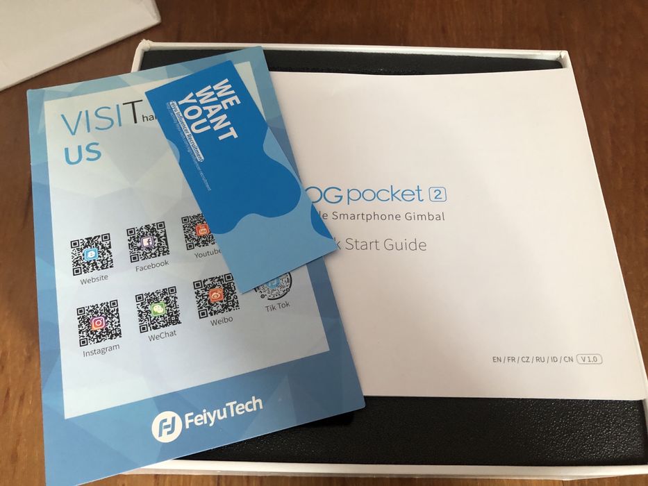 Vlog pocket 2 FeiyuTech