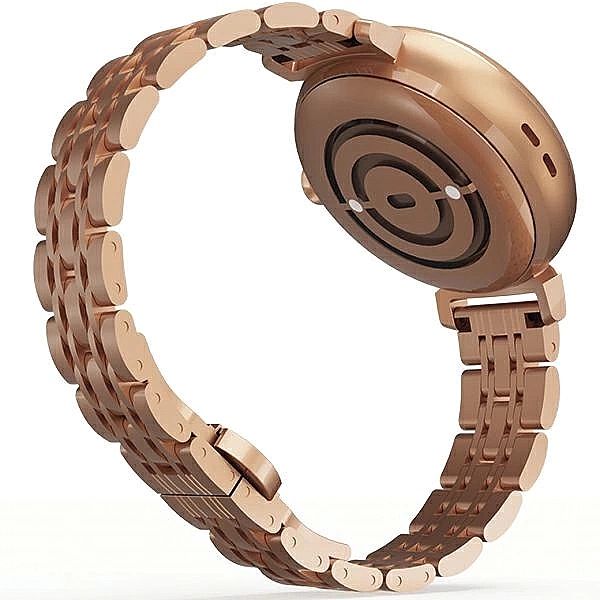 Smartwatch HiFuture Aura damski - różowo-złoty