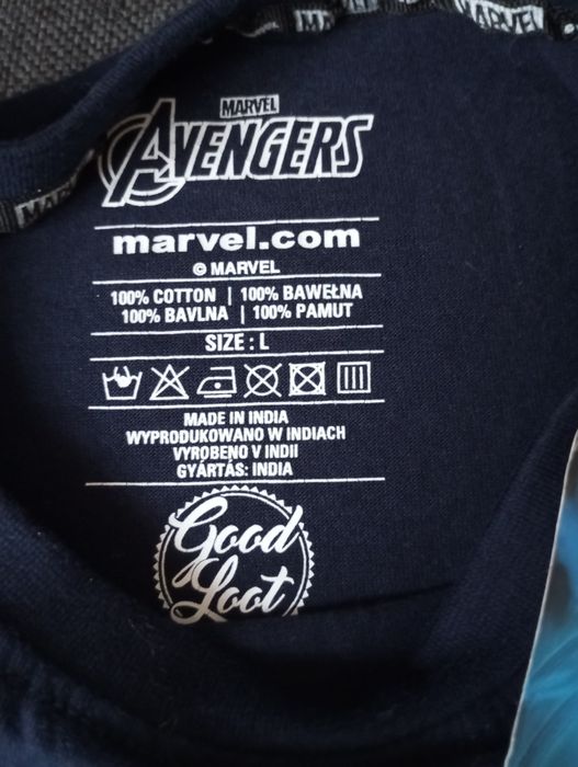 Koszulka nowa  chłopięca Marvel Avengers rozmiar L