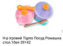 Набор посудки  детской 10 предметов