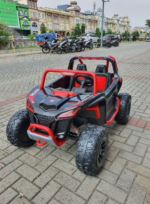 Дитячий двомісний електромобіль Джип BAGGY DL-X1.Детский електромобиль