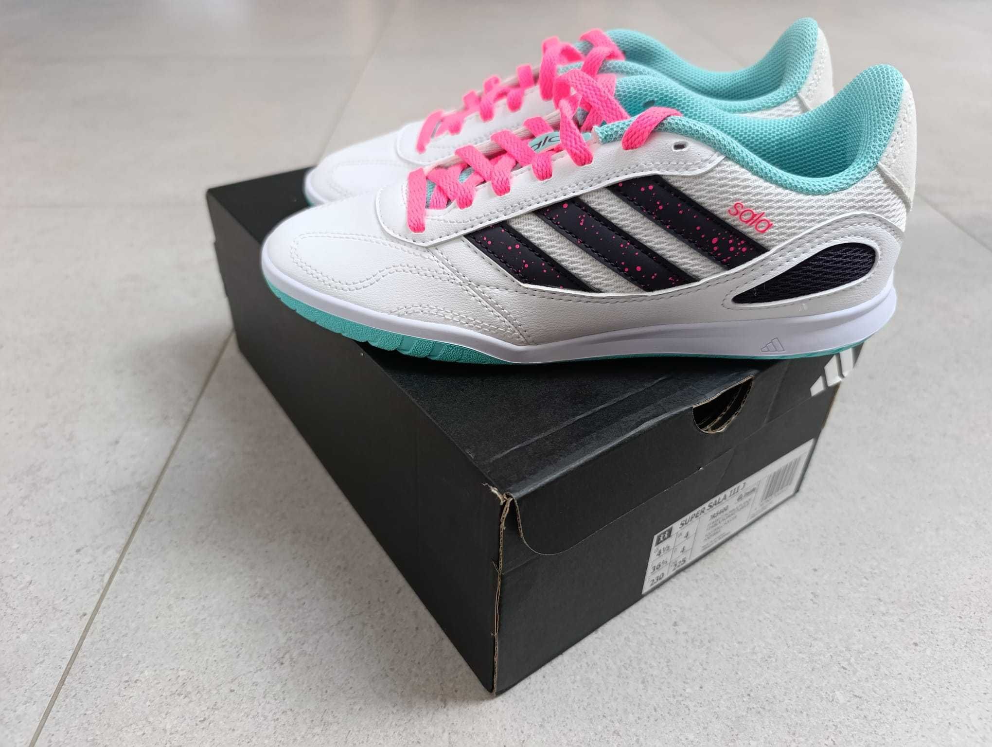 Chuteiras novas de Futsal ADIDAS SUPER SALA III 36 2/3