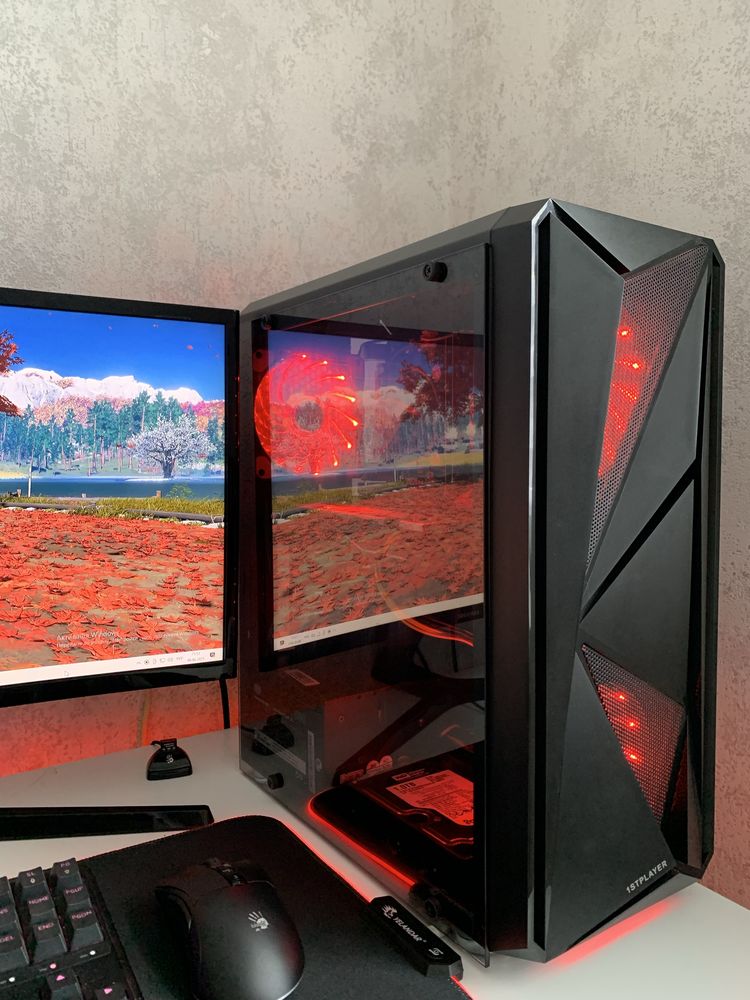 Ігровий пк +wi-fi адаптер/rx 580/intel i7/16 gb